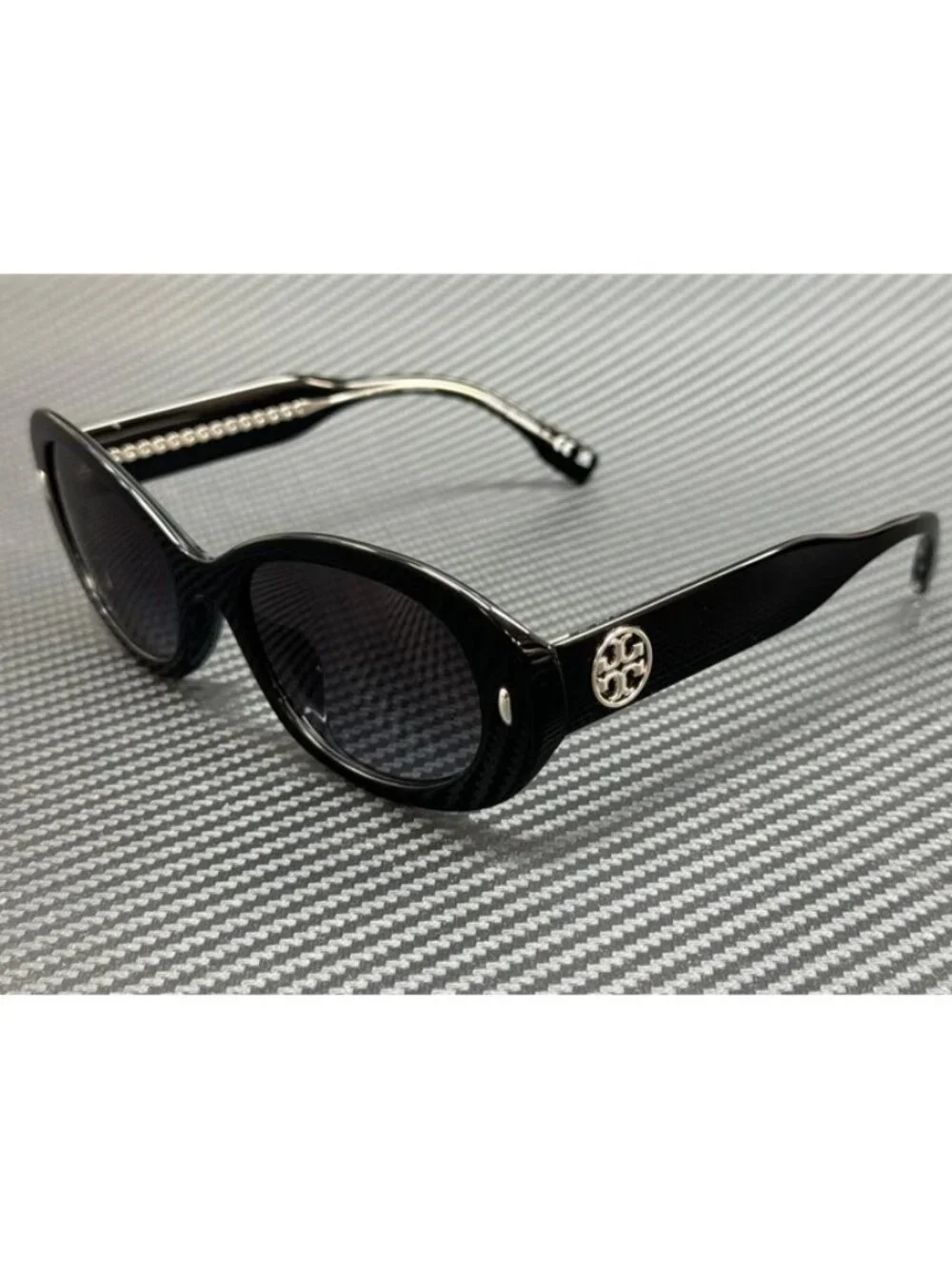 New Tory Burch Women Black Sunglasses 53-19-140